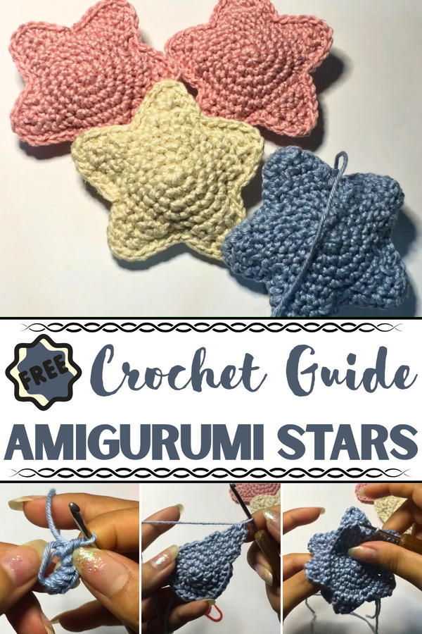 Crochet Amigurumi Stars Pattern