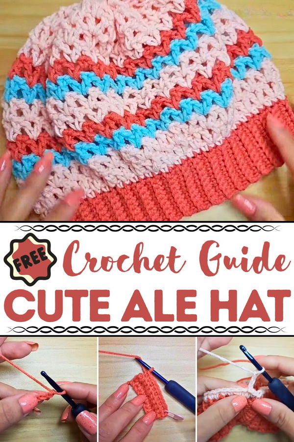 Crochet Cute Ale Hat Pattern