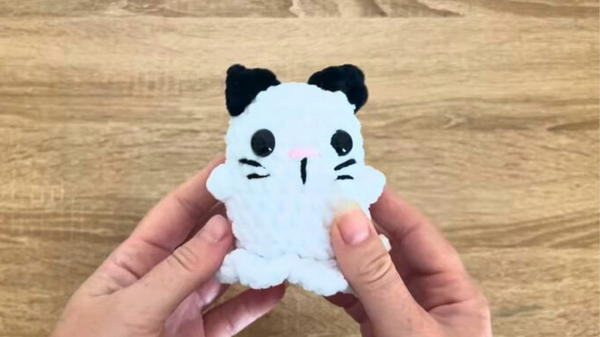 Crochet Cute Ghost Cat Pattern