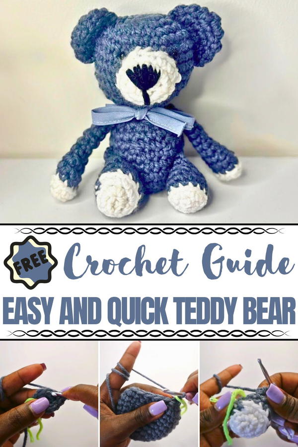 Crochet Easy And Quick Teddy Bear Pattern