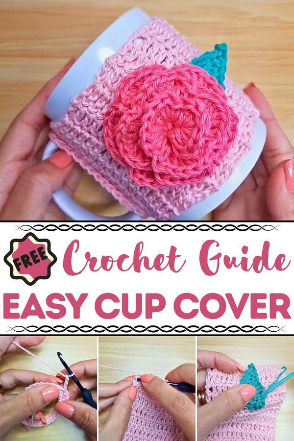 Crochet Easy Cup Cover Pattern