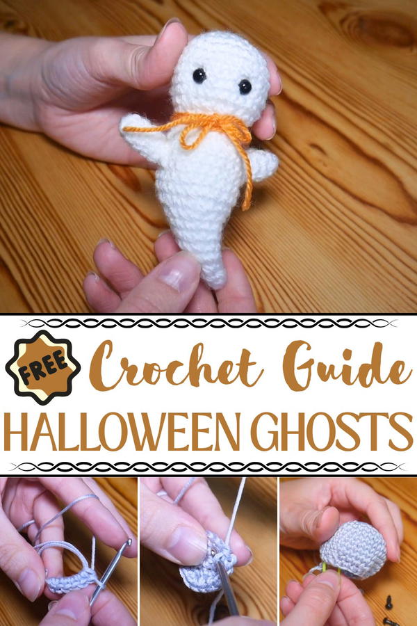 Crochet Halloween Ghosts Pattern