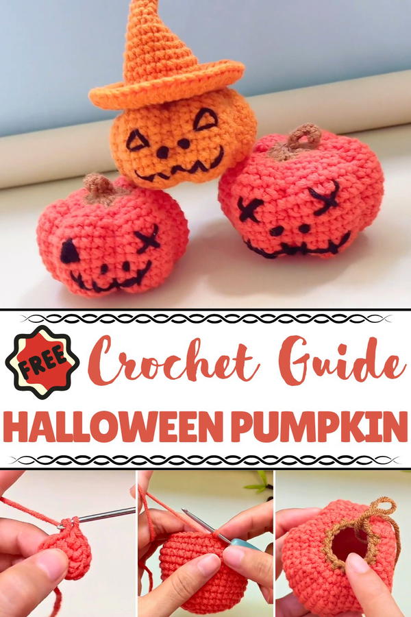 Crochet Halloween Pumpkin Pattern