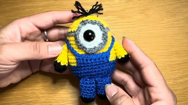Crochet Minion Keyring Pattern