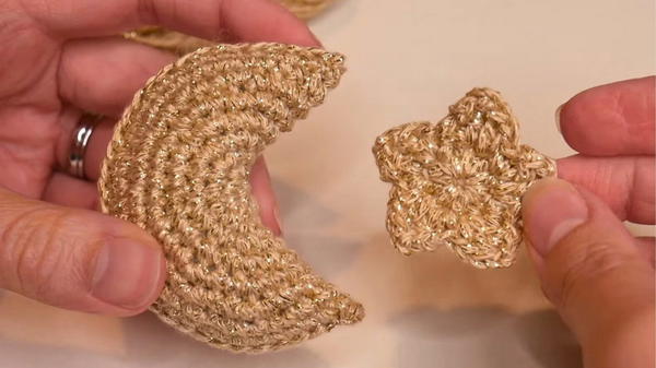 Crochet Moon & Star Pattern
