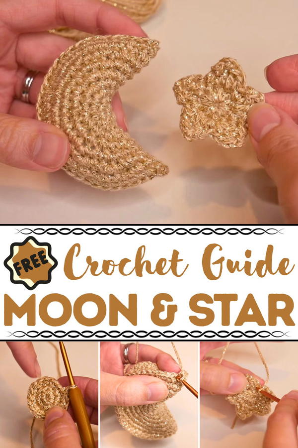 Crochet Moon & Star Pattern