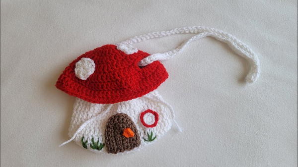 Crochet Mushroom Bag Pattern