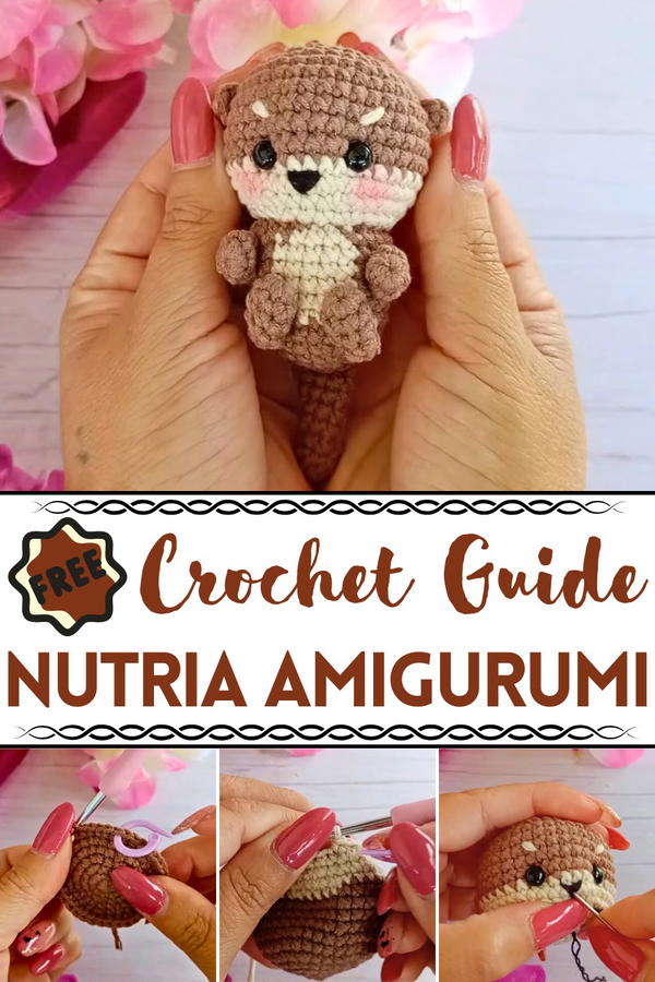 Crochet Nutria Amigurumi Pattern