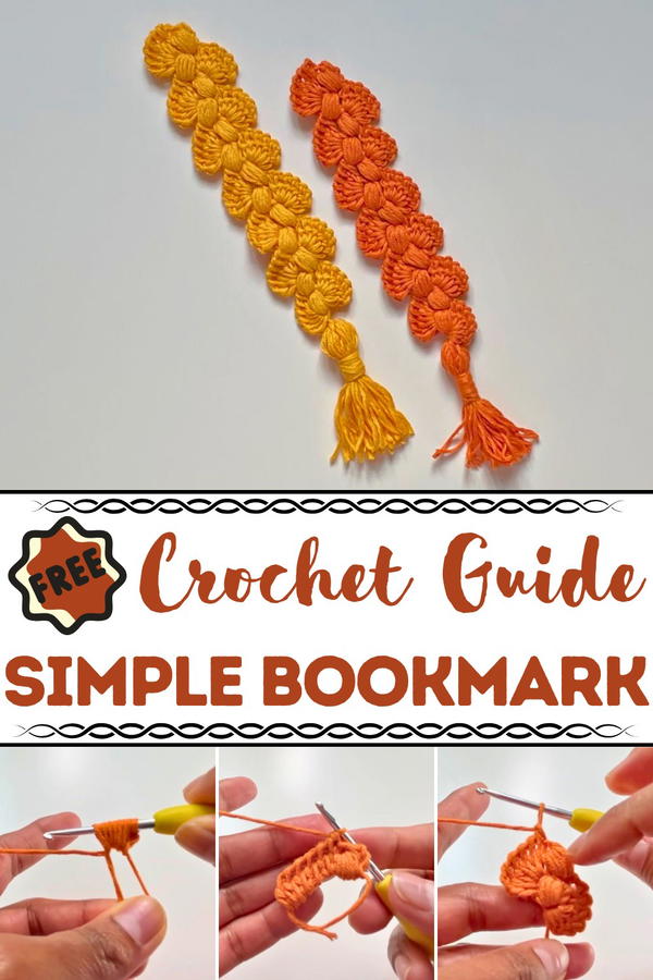 Crochet Simple Bookmark Pattern