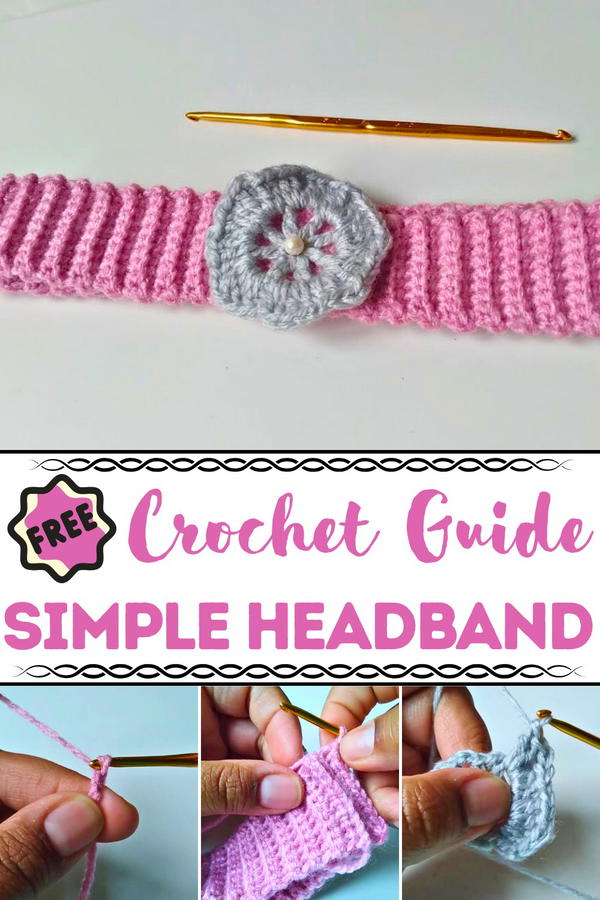Crochet Simple Headband Pattern