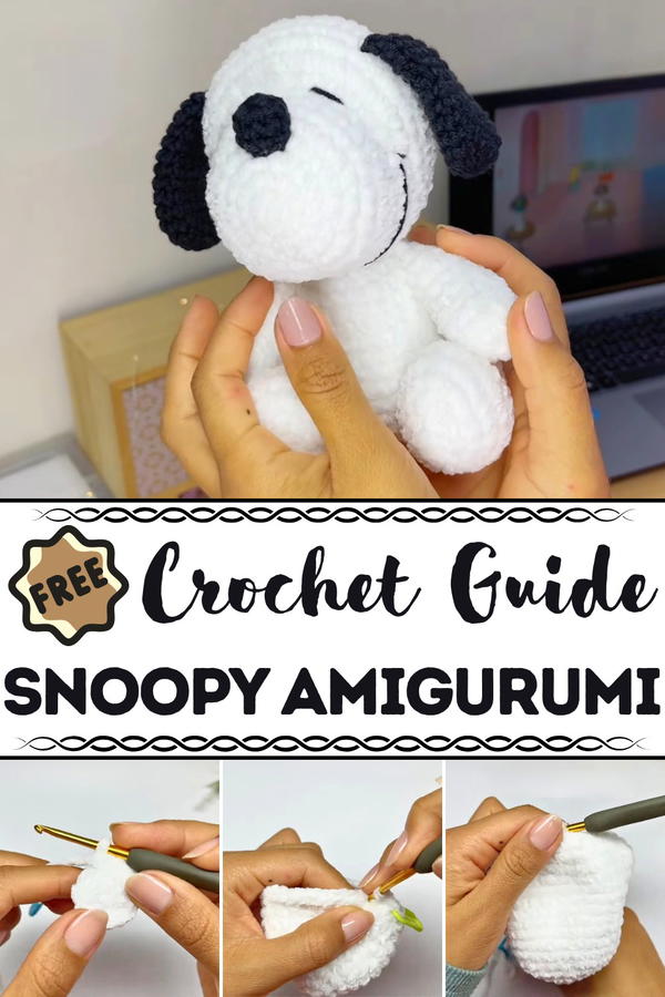 Crochet Snoopy Amigurumi Pattern