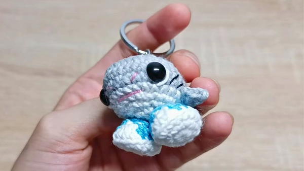 Crochet Tralalerito Taralala Shark Pattern