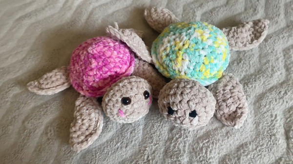 Crochet Turtle Plushie Pattern