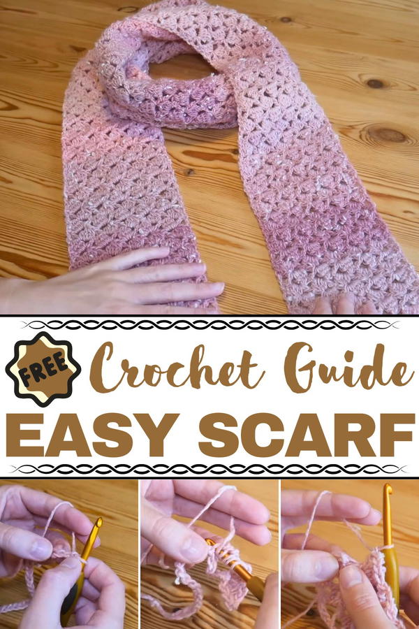 Easy Crochet Scarf Pattern