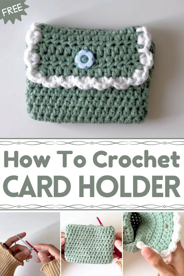 Easy Crochet Card Holder Pattern To Boost Your Style Mint Design Blog