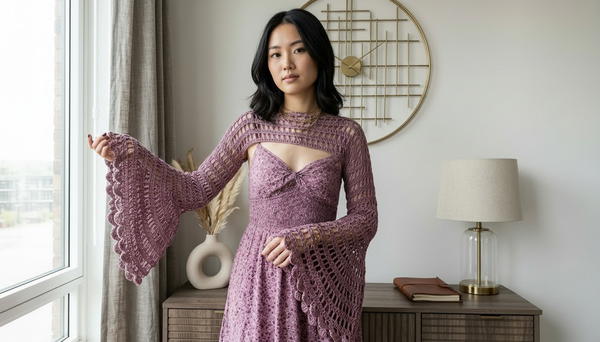 Crochet bellsleevesshrug tutorial✨ Olivia shrug 2