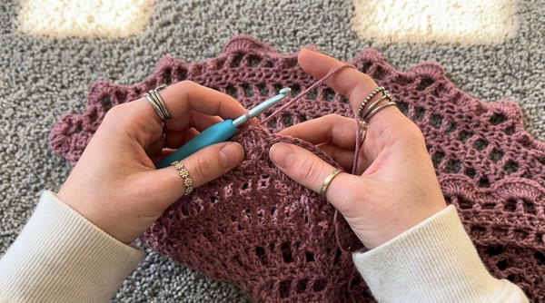 Crochet bellsleevesshrug tutorial✨ Olivia shrug 7