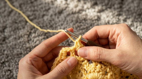 EASIEST CROCHET BABY BLANKET EVER 5