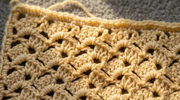 EASIEST CROCHET BABY BLANKET EVER 7