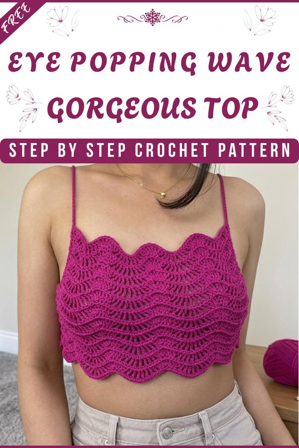 HOW TO CROCHET A TOP Crochet Tutorial Pattern for Beginners 1