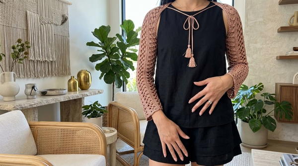 HOW TO CROCHET MESH TOP CROCHET BOLERO 2