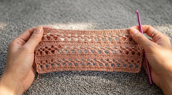 HOW TO CROCHET MESH TOP CROCHET BOLERO 6