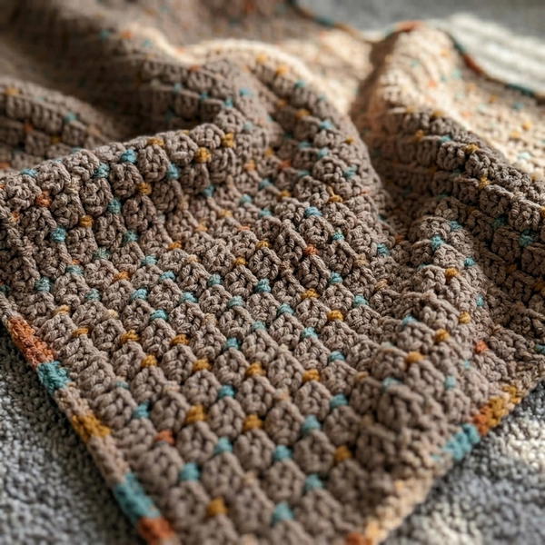 How to crochet the CLOUD BLANKET - Step by step tutorial 7