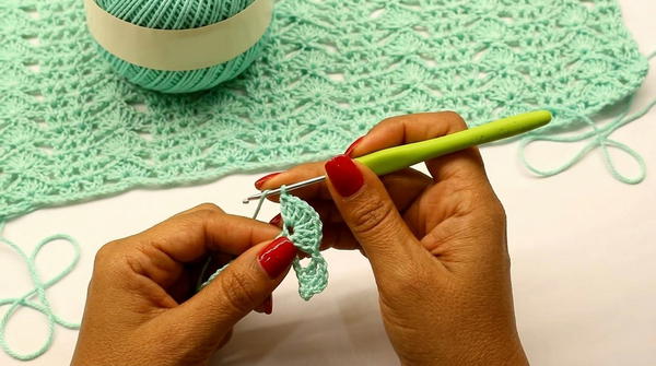Amanda cotton sweatercrochet cotton sweater 3