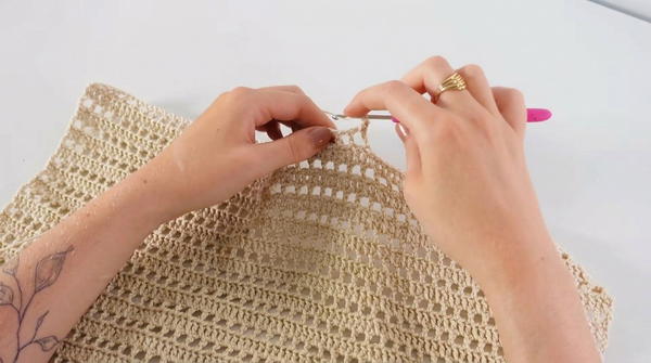 Beginner Friendly Basic Crochet Tank Top 4