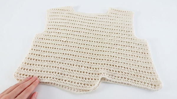Beginner Friendly Basic Crochet Tank Top 6