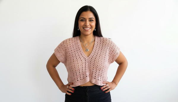 Crochet Blouse - Step by Step - Easy Level 2