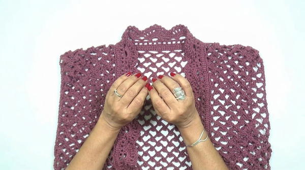Crochet Bolero “Sabor a mi” Model- STEP-BY-STEP TUTORIAL 7