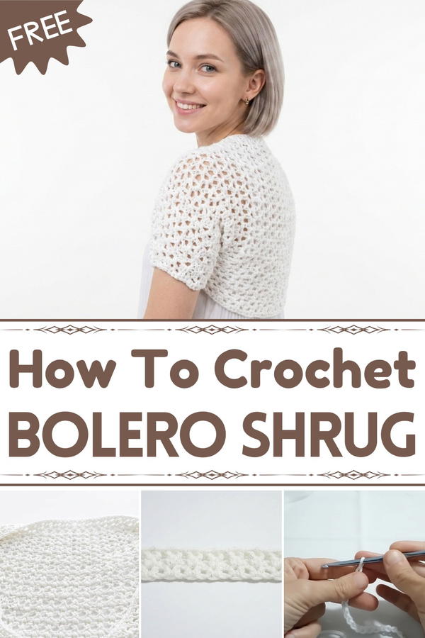 Crochet Bolero Shrug 1