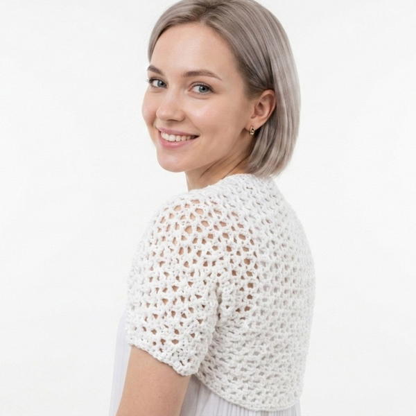Crochet Bolero Shrug 9