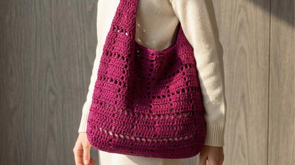 Crochet Everyday Tote Bag Tutorial 2