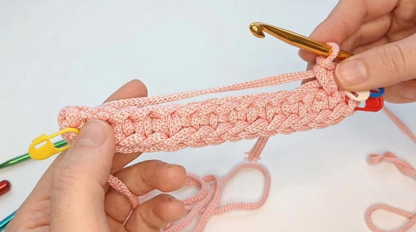 Crochet Handle Bag Full Tutorial 3