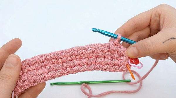 Crochet Handle Bag Full Tutorial 4