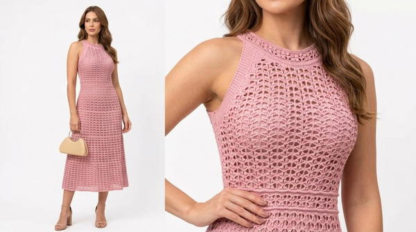 Crochet Party Dress 2