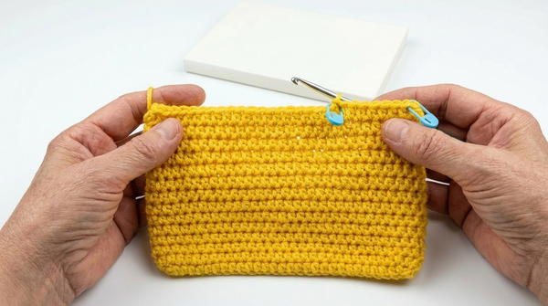 Crochet book cover 5