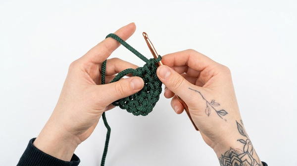 Easy Crochet Heart Tutorial for Beginners 5