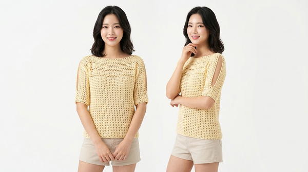 Easy Crochet t-shirt crochet 2