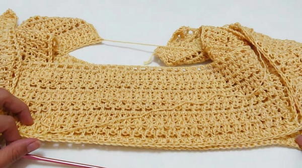 Easy Crochet t-shirt crochet 6
