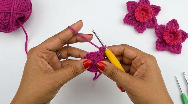 Easy Daffodil Crochet Flower Tutorial Beginner Friendly 5