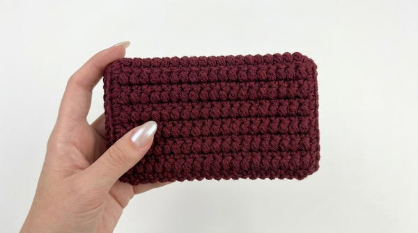 Easy and quick to make crochet wallet How to make a crochet wallet 2
