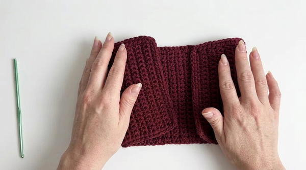 Easy and quick to make crochet wallet How to make a crochet wallet 5