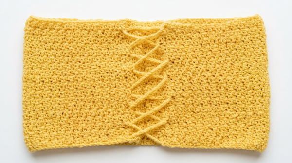 Easy crochet top tutorial 7