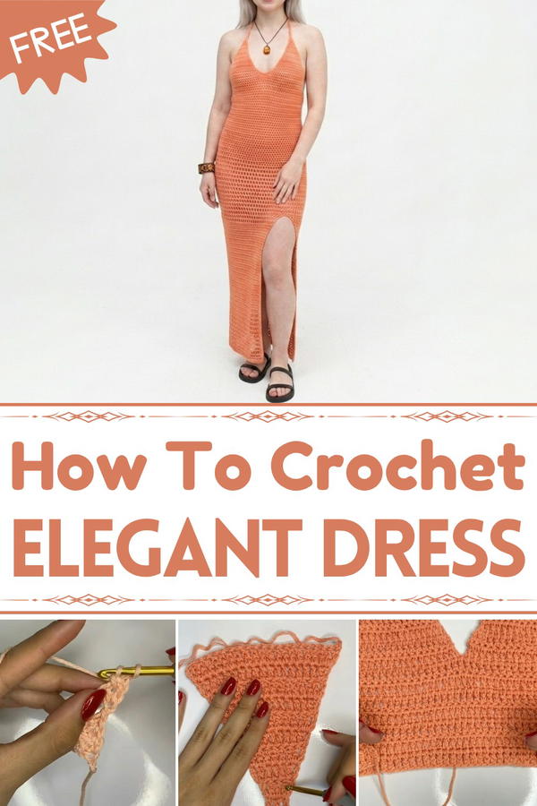 Elegant Crochet Dress - Easy 1