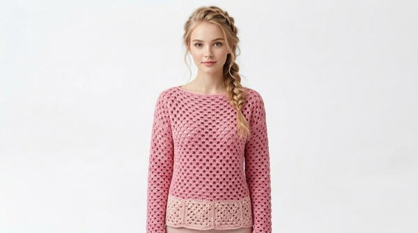 Granny Spring Sweater - Size M 2