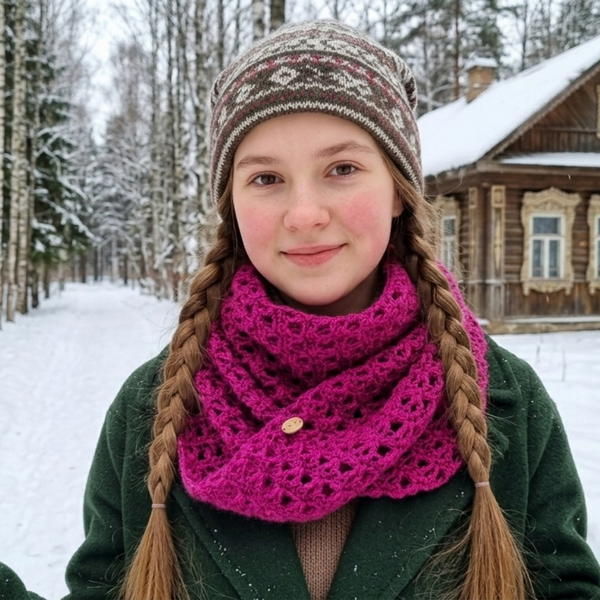 How To Crochet INFINITY SCARF 8