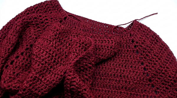 Natural crochet jacket 6